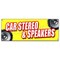 Signmission CAR STEREO & SPEAKERS BANNER SIGN mp3 installation service amplifers B-Car Stereo & Speakers - alternate 1